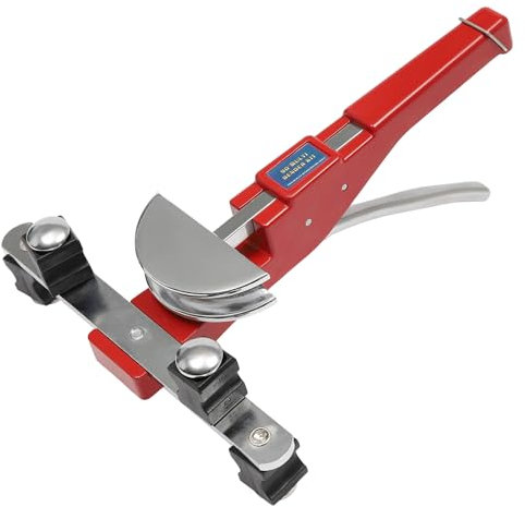 Rohrbiegegerät Einhand Rohrbiegewerkzeug, Bremsleitung Biegewerkzeug für 1/4 bis 7/8 Zoll Rohre Rohrbieger, für Rohre aus Kupfer, Aluminium und Weichem Metall
