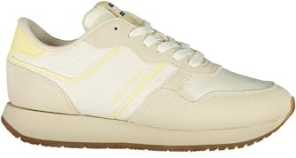 Tommy Jeans Damen Tjw Eva Runner Light En0En02741 Low Top, Yellow (Yellow Dahlia), 39 EU
