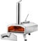 VEVOR Horno Portátil para Exteriores de Triple Combustible, Acero Inoxidable, Incluye Piedra para Pizza, Funda Impermeable, Pala, Ideal para Acampar y el Patio Trasero, Plateado, 888 x 410 x 680 mm