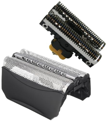 Trade-Shop Kombipack Scherfolie Klingenblock Messer Rasierklinge kompatibel mit Braun 51B 51S 8915 8970 8975 8985 8986 8987 8990 8991 8995 8998 wf1 CP8000 550cc 530s-4 550s-3 550s-4 550cc-4