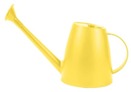 perfk 1,8 L arrosage Peut pour intérieure et extérieure saupoudrer de Bouilloire Outil de Jardin à Eau agrandie pour la Ferme de bonsaï en Pot à, Jaune