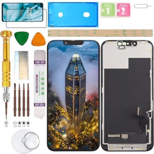 Gadget Troops (Incell/IC Transplant) LCD Display Assembly for iPhone 13 A2633, A2482, A2631, A2634, A2635 Screen Replacement kit