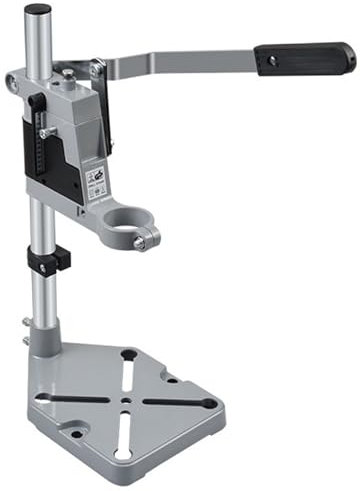 Portable Drill Press, Aluminum Alloy Thickened Mini Drill Press, Multifunctional & Easy to Install for Drilling Perpendicular and Angled Holes Portable Guide Stand Mini