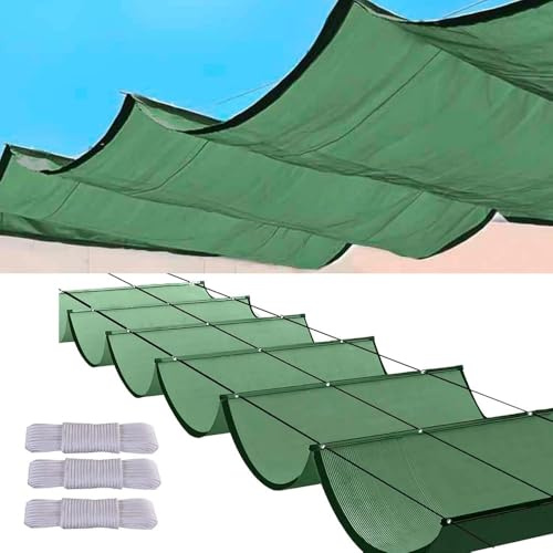 YSZBD Einziehbare Welle Sonnensegel Wasserdicht Sonnensegel Einziehbar TerrassenüBerdachung Sonnenschutz Pergola Dach Pergola Markise(#8,1.2x15M)