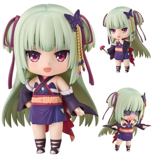 Zhongkaihua Murasame-Figur, 10 cm Actionfigur, austauschbares Zubehör, Anime-Modell, Statue, Weihnachtsdekoration, Schreibtisch-Ornament, Geburtstagsdekoration, Geschenk für Fans