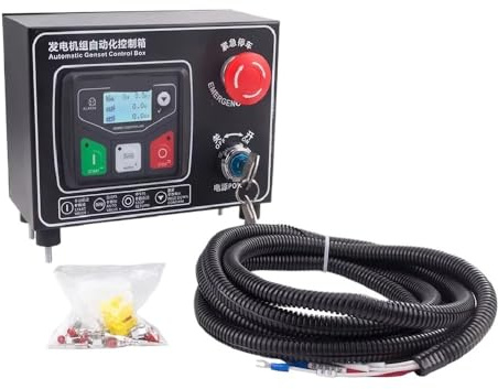 1 pz BX30D Diesel Engine Control Box Cabinet DC30D Generatore Controller Auto Start Stop Interfaccia USB PC