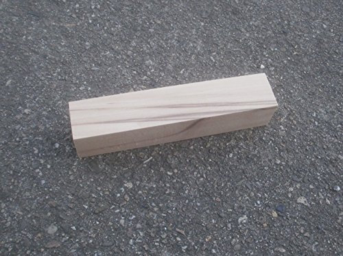 Martin Weddeling Drechselholz, Kantholz, Kantel, drechseln, Kernbuche massiv. (49x49x300mm)