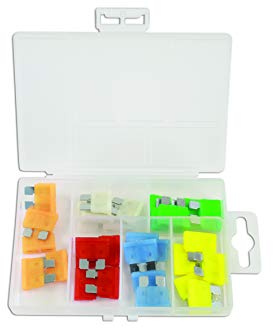 Connect 37156 LED Standard Blade Fuse Assorted Box 30pc