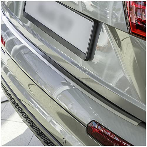 teileplus24 L568 Ladekantenschutz V2A Edelstahl kompatibel mit Audi Q7 2 4M 2015- Abkantung