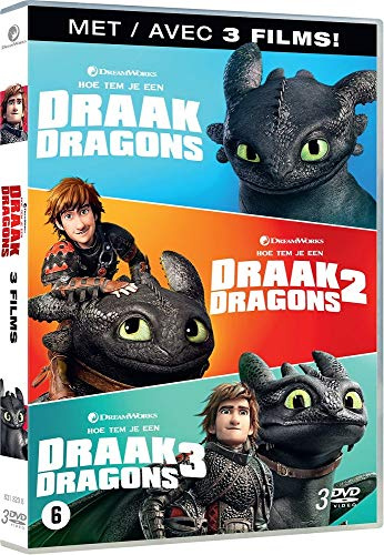 DVD - Hoe tem je een draak 1-3 (3 DVD)