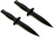 KOSxBO® *2er Set* - Krav MAGA Combat - Defense Forces Nahkampf Stiefelmesser 24 cm - Gürtelmesser - Sondereinheiten Einsatzmesser - Kampfdolch - Bootdagger - Stiefeldolch - großes Messer mit Scheide