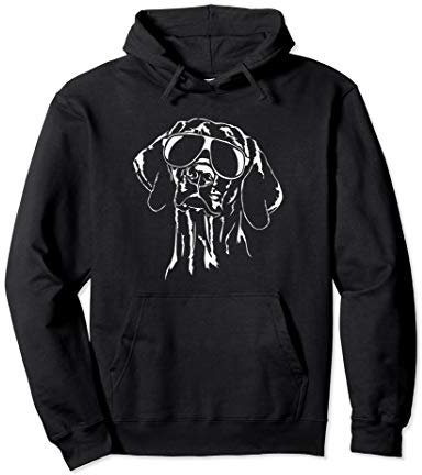 Lustiger Magyar Vizsla cool Sonnenbrille Jagdhund Hunde Pullover Hoodie