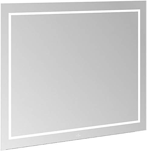Villeroy & Boch Finion Spiegel F60010, 1000 x 750 x 45 mm, mit LED- Beleuchtung - F6001000