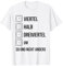 Ostdeutsche Uhrzeit Ossi Zeiten DDR Lustiger Spruch T-Shirt