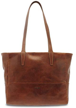 GIUDI Damenhandtasche aus Rindsleder, Einkaufstasche, Umhängetasche, Made in Italy