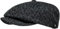 WEROR Herren Schiebermütze Schirmmütze Flatcap Mütze Cap WEROR-280.1 (60-61, Anthrazit)