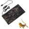 NEKOSUKI Reptile Heating Mat, 11x6 inch USB Waterproof Reptile Heat Pad Under Terrarium with 3 Levels Temperature Control, Japanese Carbon Fiber Heat Mat for Turtle, Tortoise, Snakes, Lizard, Gecko