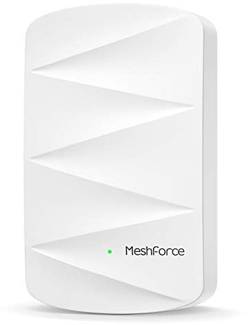 Meshforce M3 Dot Wandstecker WLAN Erweiterung, funktioniert nur mit Meshforce Mesh-WLAN Wireless Router – bis zu 100 m² Abdeckung, M3-DOT-DE, 1 Dot