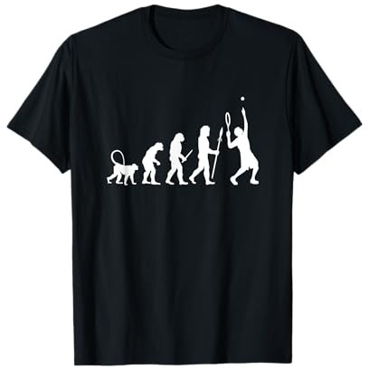 Evolution of Tennis T-Shirt