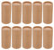 Coffee Organizer 10pcs Kraft Paperboard Tubes Round Kraft Paper Containers Essential Oil Bottle Paper Box Cardboard Tube Boxes with Lid Tea Organizer