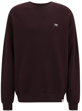 IRIEDAILY Herren Crewneck MINI Flag 2 Bio-Baumwolle Regular Fit Nightfall