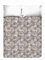 PENSIERI DELICATI Tagesdecke 260 x 280 cm, Einzeltuch 100% Baumwolle Pique, Ideal Zum Thema Wohnen, Decke Salva Bett Einzelne, Fantasie Tropical Beige, 100% Made in Italy