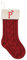 Guccde Weihnachtsstrumpf (P, rot) Personalisierte Weihnachtsstrümpfe, Stickerei Initial Name Weihnachtsstrumpf mit 18 Zoll Weihnachtsstrümpfe für Familie Weihnachtsschmuck
