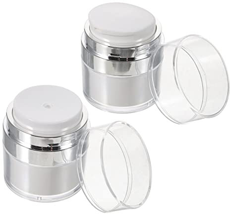 Beavorty Airless Pump Jars s s Moisturiser Pump Dispenser