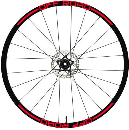 Aufkleber Felgen MTB 26 Zoll - 27,5 Zoll - 28-29 Zoll Rad MTB Bike Aufkleber Mountainbike Offroad Code B0145 (27,5 Zoll, Fluoreszierend)