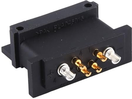 LAUGHERER 1Pair Lithium Battery Box Power Discharge Connector 6 Pins Male Plug and Female Plug,E-Bike Parts Power Plug for Hailong Easy Install