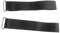 Baoblaze 2 Stück Heimtrainer Pedal Gurte, Pedalriemen Heimtrainer Pedal Straps, Fahrrad Schwarz Pedalgurte Verstellbar, Universal Pedalgurt für Spinning Bikes Heimtrainer Fahrrad Heim Fahrradpedale