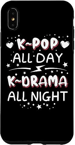 K-Pop Fashion für Fans koreanische Musik, K-Drama & Kpop Hülle für iPhone XS Max