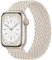 Maledan Geflochtenes Armband Kompatibel mit Apple Watch Armband 40mm 41mm 38mm für Damen Herren, Elastisches Nylon Solo Loop Armbänder für Apple Watch SE/Series 9 8 7 6 5 4 3 2 1 Ultra
