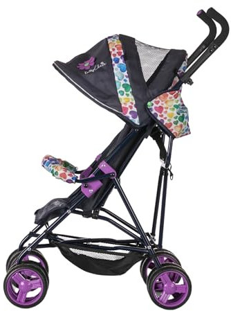 Daisy Chain Zipp Zenith-Puppenbuggy – Empfohlen für Kinder zwischen 6 und 13 Jahren. (Rainbow Hearts)