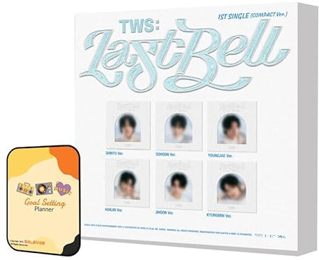 TWS Album - Last Bell Random COMPACT Ver.+Pre Order Benefits+BolsVos Exclusive K-POP Giveaways Package