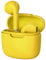 Mini In-Ear Wireless Bluetooth Earbuds - HD Sound, Noise Cancellation, Waterproof, Touch Control, Stereo Earphones (Yellow)