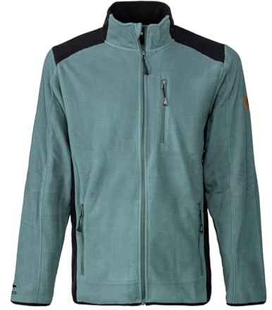FORSBERG Brodir III Herren Fleecejacke - Leichte Übergangsjacke mit Stehkragen, weich & wärmend, ideal für Freizeit, Outdoor und Arbeit