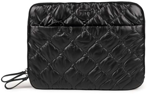 MUNICH FW25 Laptop Cover C/Black, Bolsos y Mochilas para Mujer, Negro