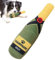 Plüsch Hundespielzeug Quietschendes Gefülltes Hundespielzeug, Plüsch Champagnerflasche 22cm, Hund Interaktives Spielzeug Quietschendes Haustierspielzeug für Hunde Welpen Kleine Mittlere Große Hunde