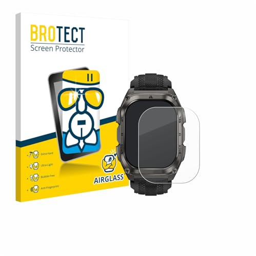 BROTECT Schutzglas für Kospet Tank M4 | Transparenter Displayschutz Made in Germany Schutzfolie Panzer Folie Glas 9H Anti-Fingerprint Einfache Montage Clear