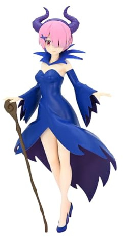Xinnice Re 0 Figur Ram Actionfigur Anime Statue Ramu Figure Mädchen Manga 21cm Modell Ornamnet Sammlerstück Weinachten Geschenk