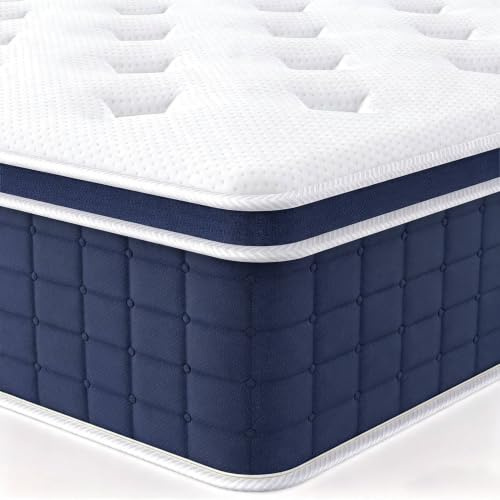 EDIMENS Matratze 90x200cm Taschenfederkern Matratze, H5 Mittelfest - Mit Komfortschaum Atmungsaktivem, 25 cm Höhe - 100 Nächte Probeschlafen - Für Boxspringbett, Polsterbett & Gästebett