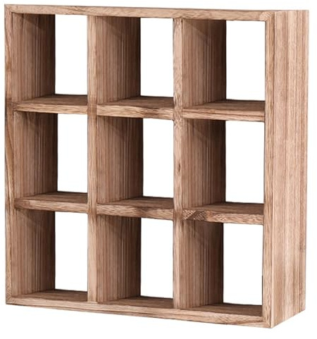 Onxyrbyte Wooden Wall-Mounted Cup Display Rack,Vintage Coffee Mug Display Rack,Wall Mounted Coffee Mug Display Shelf,Cup Floating Shelves Organizer,for Living Room Kitchen Office Commercial