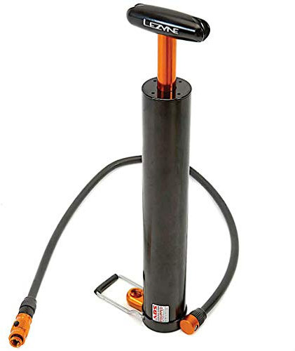 Lezyne Micro Floor Drive XL Cycling Hand Pump - Black/High Pressure Volume Fatty Bike Fat Tyre Tube Inflator Plus Cycle Alloy Aluminium Lightweight Mini Track Trail Mountain MTB Riding Accessories