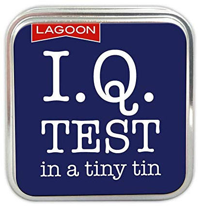 Lagoon - Table Top Fun In A Tiny Tin - Sold Inidvidually - IQ Test In A Tiny Tin