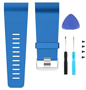 Muovrto Ersatzarmband für Fitbit Surge, Silikon Wechselarmband Armband für Fitbit Surge(L, Colour 2)