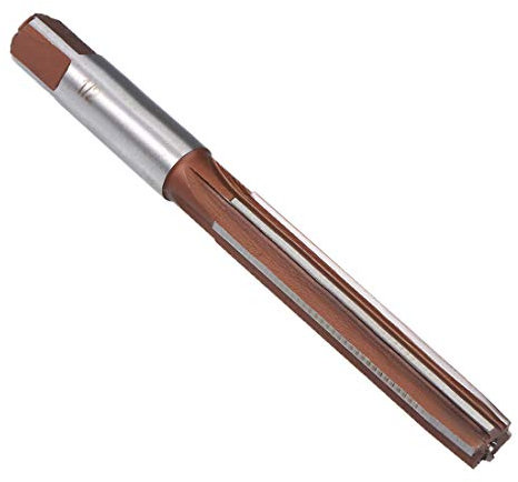 sourcing map Hand Reamer 1/2 High Speed Steel H7 6 Straight Flutes Hand Milling Cutter Tool Reaming Drill Bit for Metal