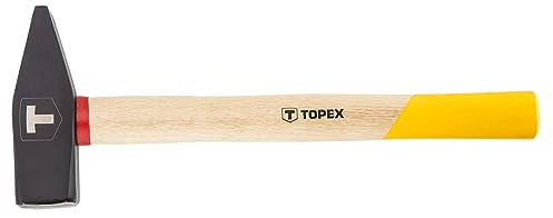 Martillo de mecanico 1500g, mango de madera TOPEX 02A415
