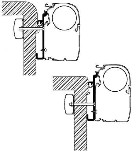 Thule Adapter-Set Rapido Serie 7 & 8