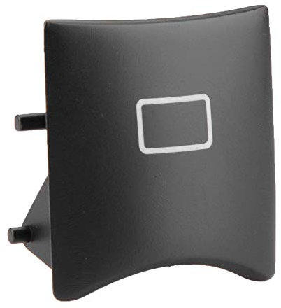 Schiebedach Auto Schiebedach Fenster Schalter Abdeckung Fit für ML W164 W251 X164 16482071858K67(Schwarz)